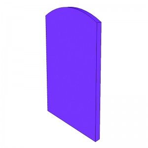 Respaldo foam convexo