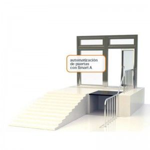 Porterías y rellanos accesibles