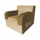 Sillón individual con brazos vibroacústico